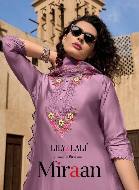 Miraan By Lily And Lali Milan Silk Readymade Suits Wholesale Market In Surat
 Catalog